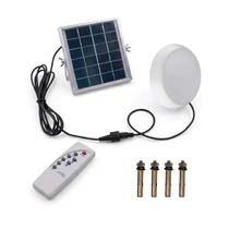 Led kültéri lámpa napelemes töltővel, kerek, 30W