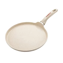 Royalty Line Tapadásmentes Márvány Bevonatú Palacsintasütő – 28 cm RL-FQN28-CREAM