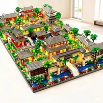 2637 db kínai kert építészeti építőkocka készlet 32x18 cm 73M5256GWG