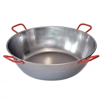 Paella füles serpenyő polírozott 4 fülű 65 cm 10053