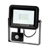 20W por- és vízálló led reflektor mozgásérzékelővel