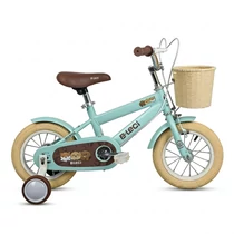 B-LECI 16 colos Gyermek Kerékpár – Vintage Menta és Barna Kivitel 602B