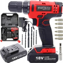Kraft&Dele Akkus fúró-csavarozó 18 V-os akkumulátorral KD1566