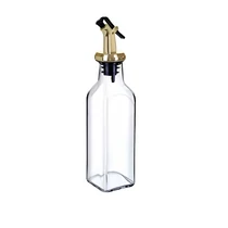 Prémium Üveg Olaj- és Ecetkiöntő Szett Fém Tartóállvánnyal (2 x 250 ml) 1008001