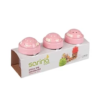 Sarina Cam Üveg Fűszertartó és Édességtároló Szett (3 darabos, 3 x 210 ml) 1008004