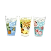 Cerve Nadia Summer Time Prémium Üvegpohár Szett (3 darabos, 3 x 310 ml) 1020249