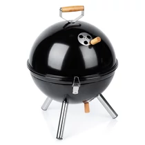 Hordozható acél gömb alakú faszenes grill 489381