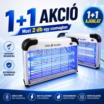 Pest Killer elektromos rovarölő 60W ABC71960W 1+1 ajánlat