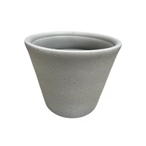Beton hatású műanyag kaspó 33cm 4320028