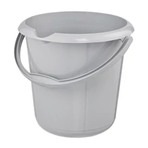 Műanyag vödör, szürke 10L 4011277