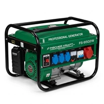 Fischer Kraft DE Benzinmotoros Áramfejlesztő FS-9502W 