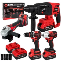 OPEX TOOLS 4 az 1-ben akkumulátoros szerszámkészlet 21V 28007