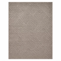 Modern bézs-szürke geometrikus szőnyeg 200x290 cm DELUX-8-200X290