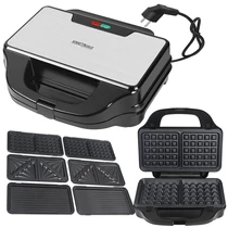 Kraft&Dele Elektromos kenyérpirító cserélhető betétekkel 1500 W KD4133