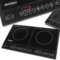 Kraft&Dele ndukciós dupla főzőlap, 2000W KD4167