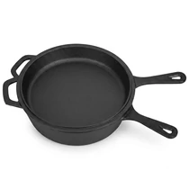 Kraft&Dele 3 az 1-ben 26 cm Öntöttvas lábas serpenyővel KD4245