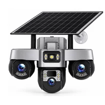Napelemes Smart kültéri megfigyelőkamera – 360°-os panoráma V380-SNC