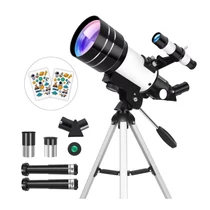 70mm-es refraktor távcső rövid állvánnyal fehér 71MV359W7W-F