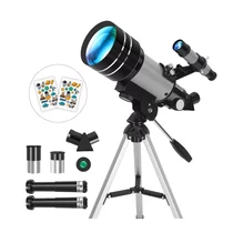 70mm-es refraktor távcső rövid állvánnyal szürke 71MV359W7W-SZ