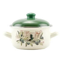 Perfect Home Oliva Zománcozott lábas 18 cm+fedő 14827