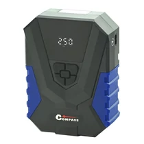 SPACE digitális autós kompresszor 12V / 230V – LED világítással és SOS funkcióval 07188