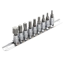 Kraft&Dele TORX bitfejkészlet 1/4", 9 részes – KD10241