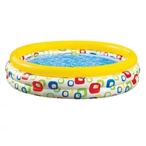 Intex 58449 pöttyös felfújható gyermekmedence 168x41cm 158449
