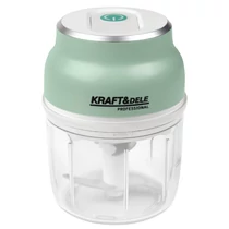Kraft&Dele akkumulátoros aprító – 230 ml, USB-töltéssel KD4362