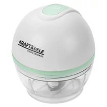 Kraft&Dele akkumulátoros aprító – 150 ml, USB-töltéssel KD4363
