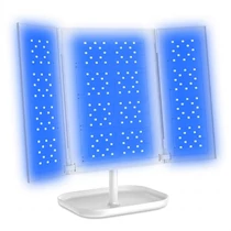 Cozion 24W Hordozható Barnító Lámpa 192 LED-del – Otthoni Arc- és Testbarnításhoz holm20208
