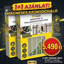 EASYMAXX Szúnyogháló Ablakra mágneses 150 x 130 cm DS03771-L