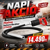 Haina betonvibrátor 2750W H7452