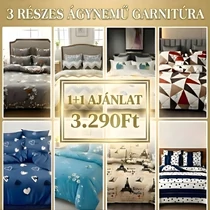 3 Részes Ágyneműhuzat Garnitúra BAILING 1+1 AJÁNLAT