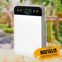 Digitális légtisztító készülék HEPA szűrővel, távirányítóval