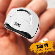 SUN Y9 UV LED körömszárító lámpa telefontartóval