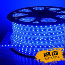 Karácsonyi LED fénykábel 5m kék színben