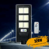 Napelemes utcai lámpa 320W távirányítóval TL3320W