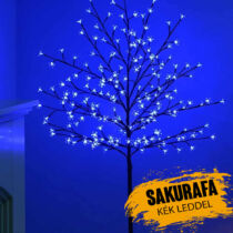 Sakurafa kék leddel