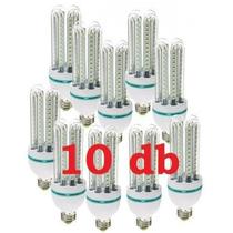 10 db LED csomag, 12W, E27 foglalattal, hideg/meleg fehér