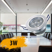 Beépíthető LED világítás 3W