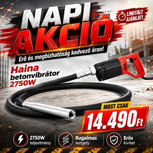 Haina betonvibrátor 2750W H7452