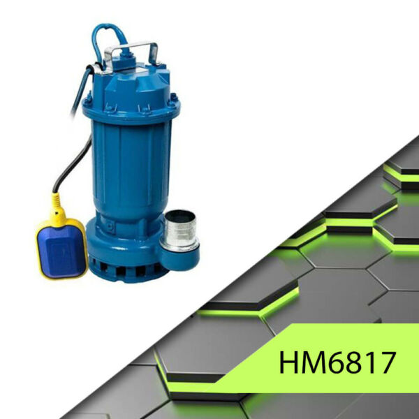 Ryodel öntvény darálós szennyvíz szivattyú úszókapcsolós HM6817