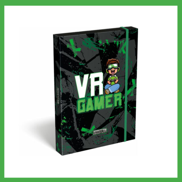 Füzetbox A/5 BossTeam VR Gamer 20093