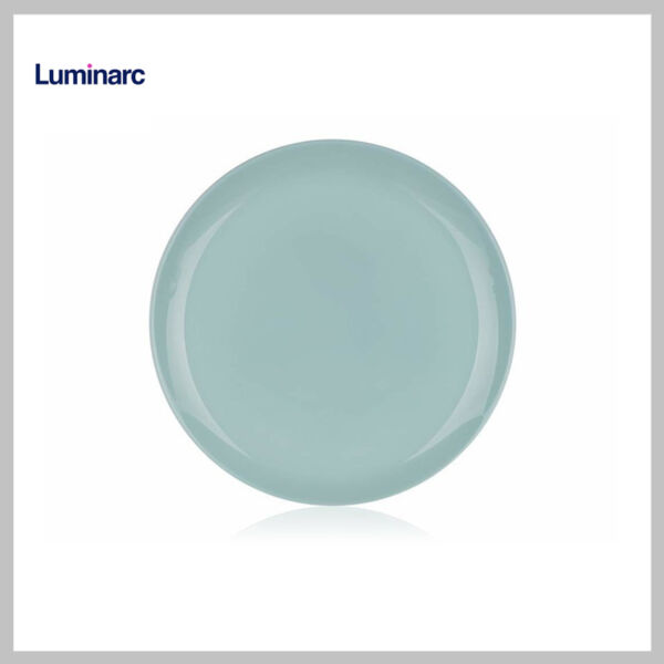 LUMINARC Diwali lapos tányér 25 cm, világos türkiz 85P2611