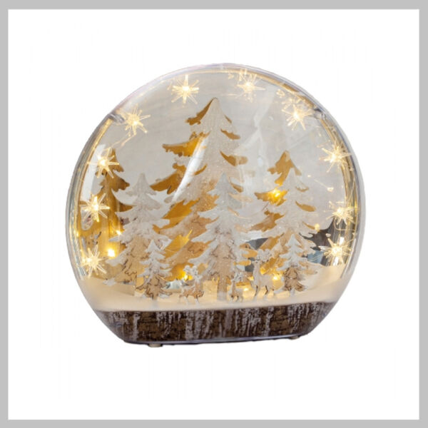 Karácsonyi LED dekor akril dekoráció 4850