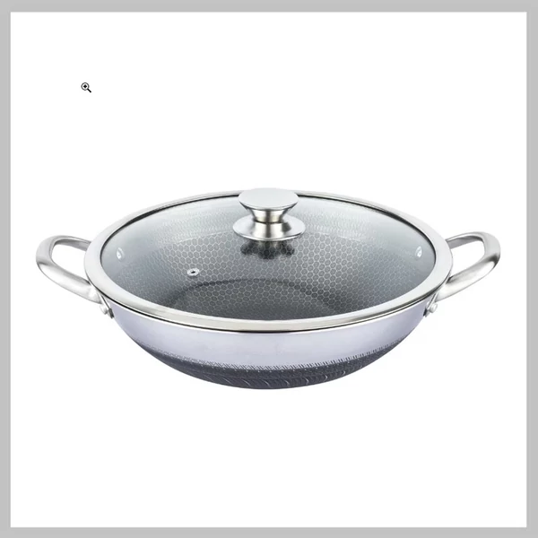 Cheffinger ultra rozsdamentes acél serpenyő CF-PW32