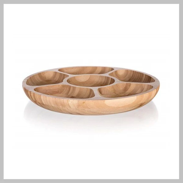 Osztott tál Brillante Bamboo 31 x 4 cm 27051009