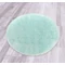 Puffy egyszínű kerek szőnyeg 120cm - világoskék