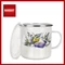 BANQUET Zománcozott bögre műanyag fedővel LAVENDER 0,7L 13RMVEG07