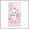 Disney Marie Aristocat fürdőlepedő, strand törölköző 70x140cmJFK034668